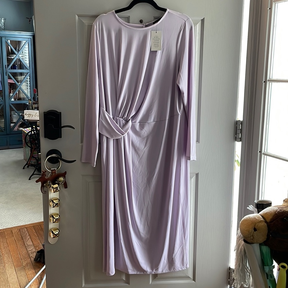 Lilac/ light lavender dress